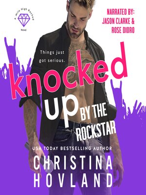 cover image of Knocked Up by the Rockstar